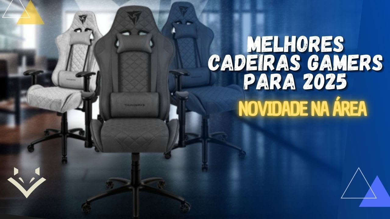 TOP 5 ✅ MELHORES CADEIRAS GAMER CUSTO BENEFÍCIO 2025 - LC ALPHA