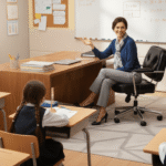 Daksan: Cadeira Executiva e Ergonômica Estofada