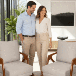 Kit 2 Poltronas Shine: Poltrona Para Sala de Estar Moderna