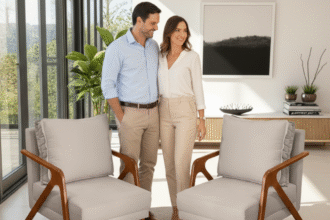 Kit 2 Poltronas Shine: Poltrona Para Sala de Estar Moderna