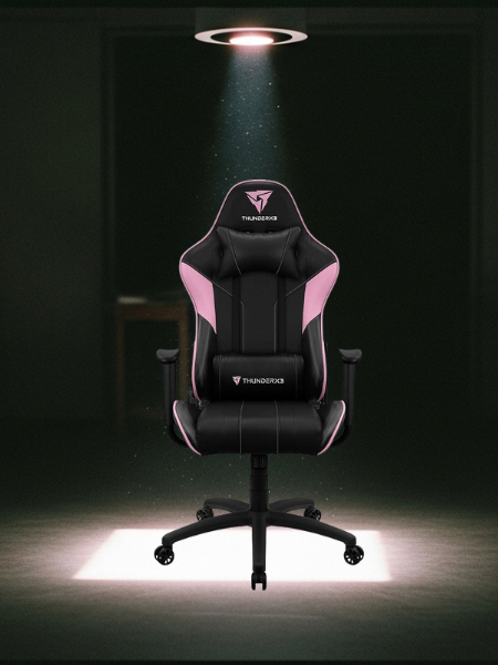 Por que a Cadeira Gamer Rosa EC3 Air Tech é a Melhor Cadeira Para Games de Custo-Benefício em toda a linha de Cadeiras ThunderX3