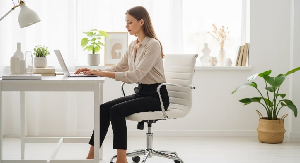 Por que a Cadeira Para Escritório Branca Esteirinha Fixa é a Melhor Cadeira Office e a Opção Ideal de Cadeira Branca para sua Recepção ou Home Office