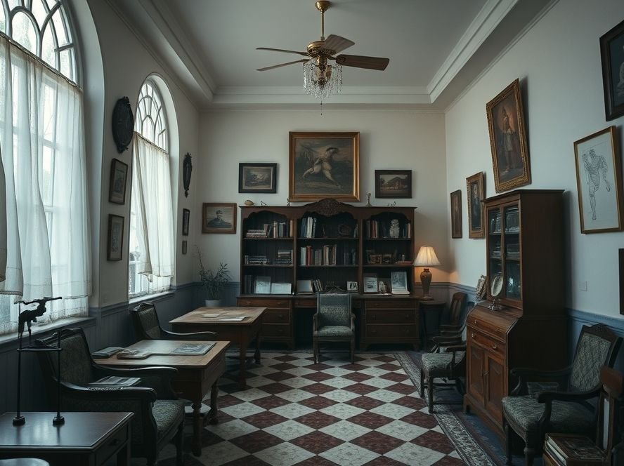 Cadeira de Escritório Giratória Branca: O que a Descrição da Sala Sugere? Cadeira de Escritório Giratória Branca: O que a Descrição da Sala Sugere?