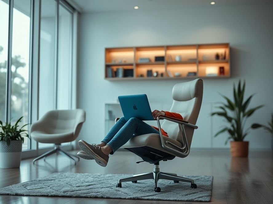 Cadeira Ergonômica Marrom: O Que os Fisioterapeutas Recomendam Sobre a Reclinação?