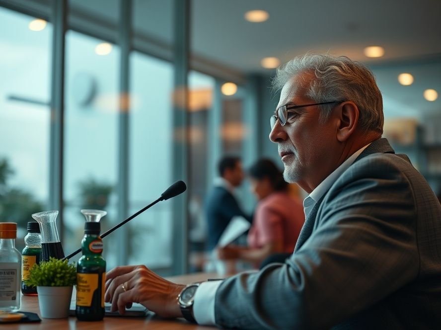 Cadeira Presidente Marrom: Qualidade Profissional com Função de Descanso Cadeira Presidente Marrom: Qualidade Profissional com Função de Descanso