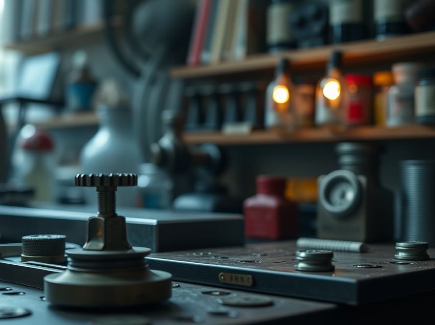 Cadeira Secretária Base Giratória: Detalhes do Acabamento em Metal Cromado