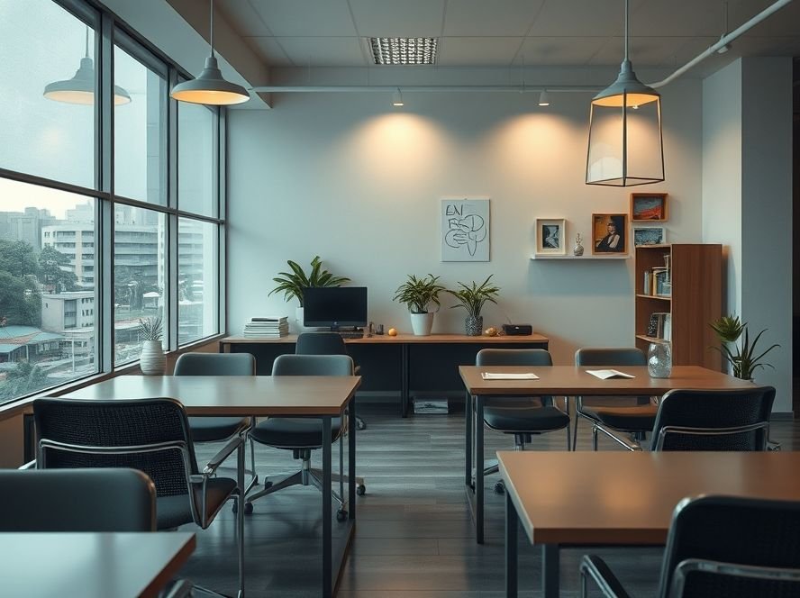 Cadeira Secretária Office: Guia de Combinação com Mesas de Diferentes Alturas