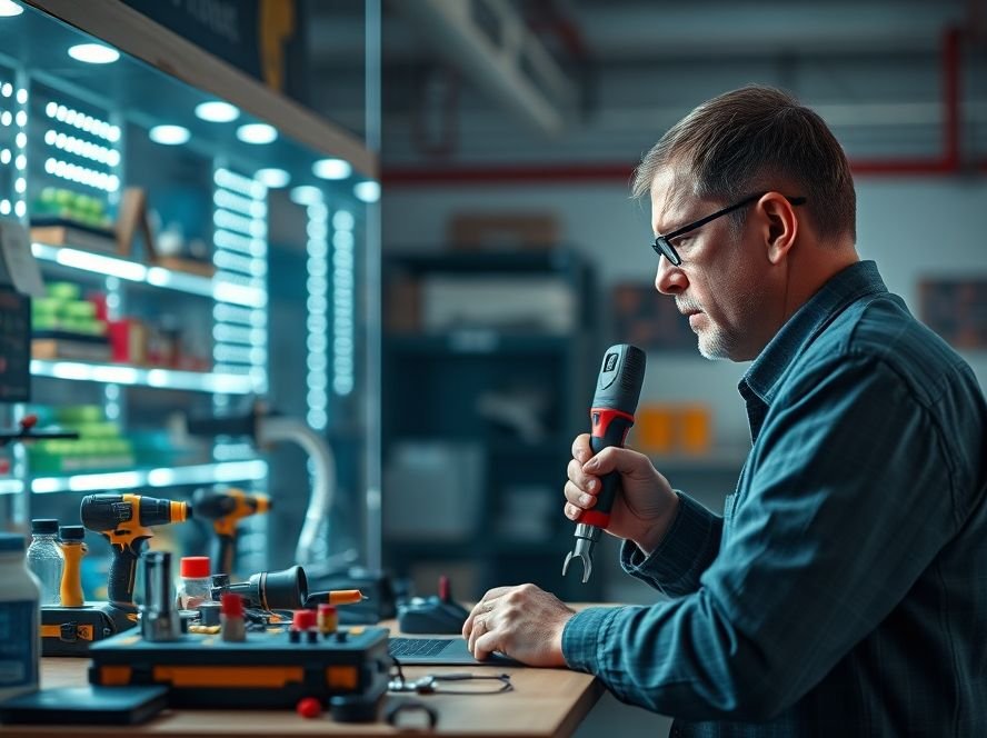 Led Tools Presidente: O que a Base Giratória Facilita na Interação? Led Tools Presidente: O que a Base Giratória Facilita na Interação?