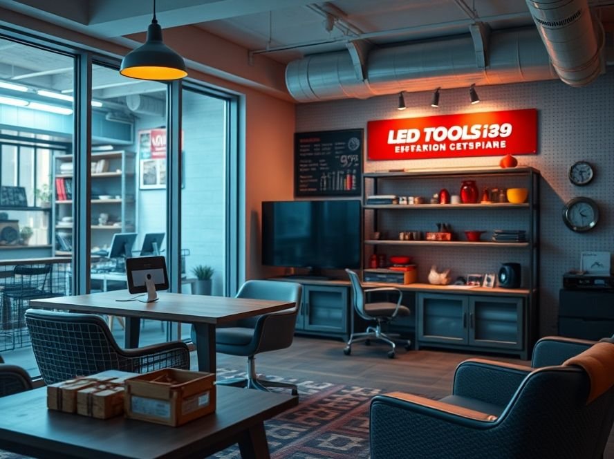 Led Tools Presidente: O que o Design Executivo Adiciona à Sua Sala?