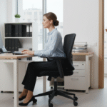 Cadeira Mesh Ergonômica c/ Suporte Lombar