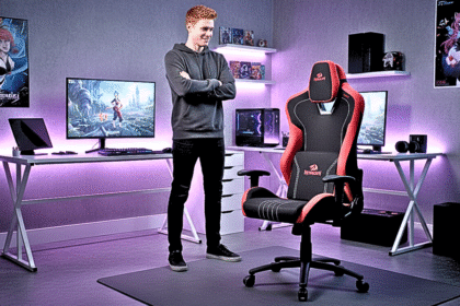 Conforto Extremo: Cadeira Gamer Redragon Heth Reclinável 180°