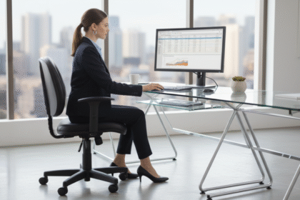 DVL OFFICE, Cadeira Escritório Executiva Comfort - NR 17 Back System