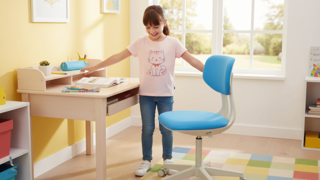 Delta: Cadeira De Estudo Infantil Ergonômica
