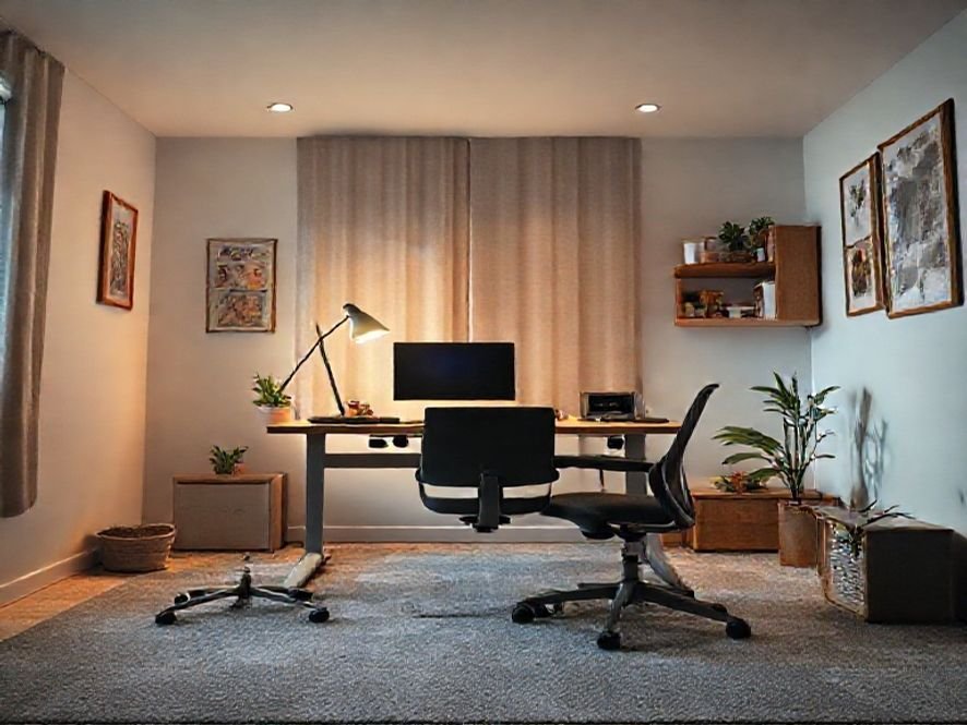 A Cadeira Ergonômica Giratória é Adequada para Ambientes com Piso de Carpete ou Madeira?