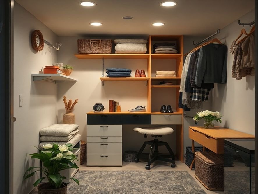 A Cadeira Python Fly Compacta se Encaixa em um Closet ou Espaço Multifuncional?