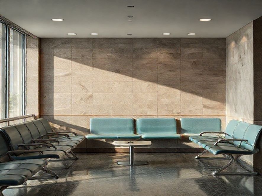 A Poltrona Azera É Adequada para Uso em Ambientes de Espera ou Recepções (Design Clássico)?