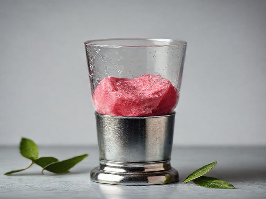 Aço Inoxidável e Couro Rosa: A Cadeira Presidente Que Faz a Diferença na Aparência.