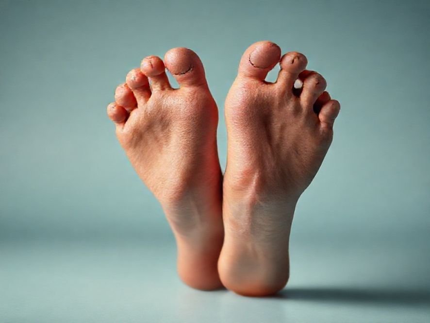 Apoio para os Pés: O Elemento Essencial para Aliviar o Inchaço das Pernas.