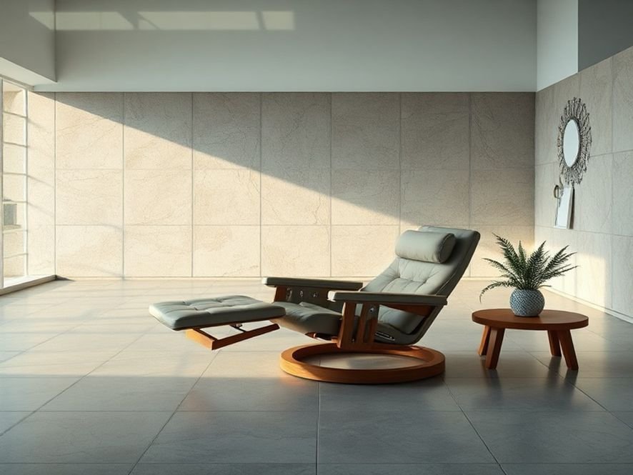 Cadeira Balanço 125°: Como a Reclinação Ajuda na Criação de um Espaço de Relaxamento.