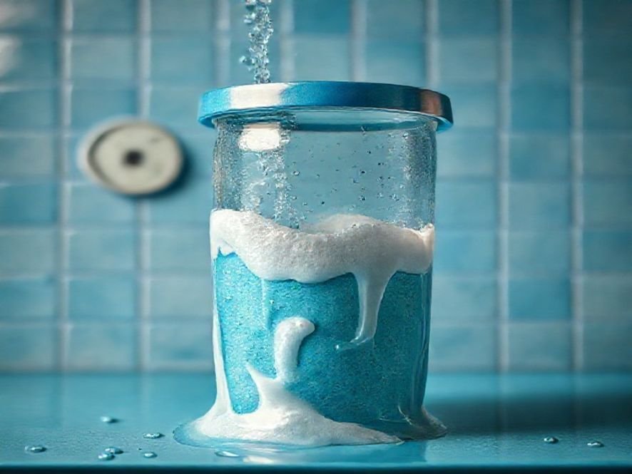 Cadeira de Banho D65 Azul: A Cor Que Melhora o Humor e a Visualização.