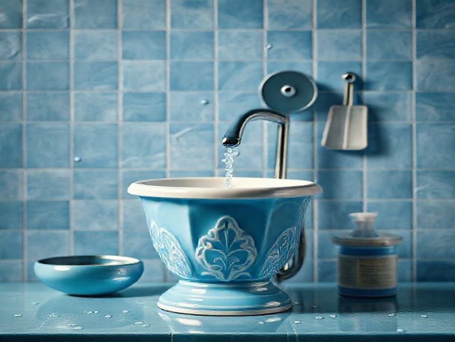 Cadeira de Banho D65 Azul: O Design Geriátrico com Toque Moderno e Funcional.