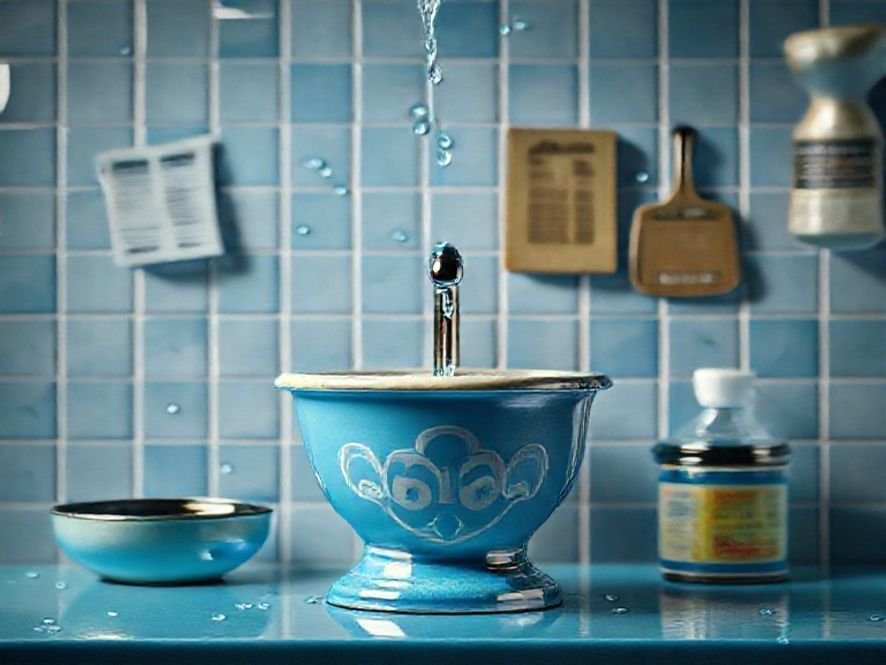 Cadeira de Banho D65 Azul: O Design Que Facilita a Secagem e Previne o Mofo.