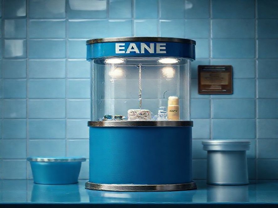 Cadeira de Banho D65 Azul: O Design Que Prioriza a Visibilidade e a Segurança.