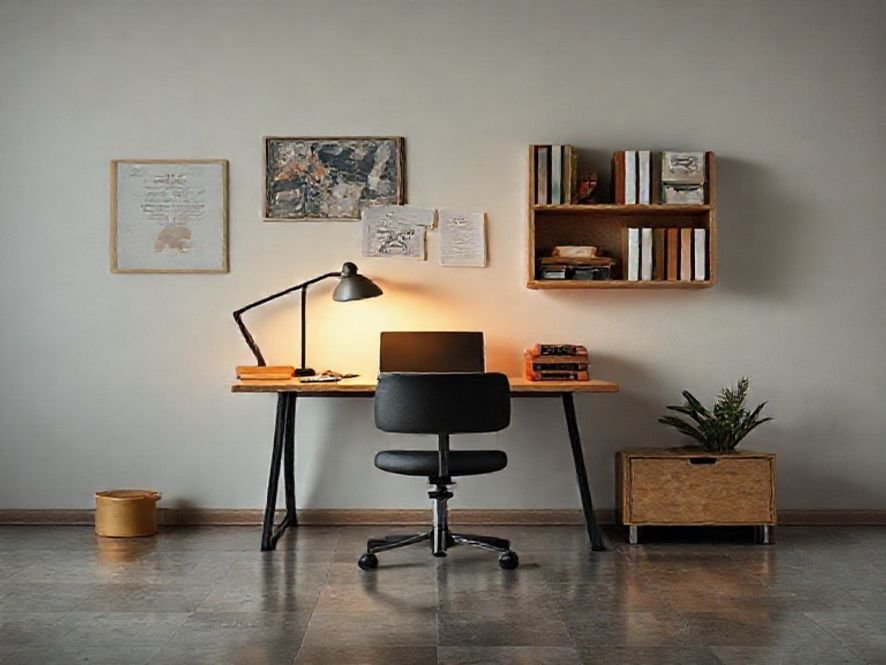 Cadeira de Escritório Compacta: A Base de Ferro 113 kg para a Máxima Segurança.