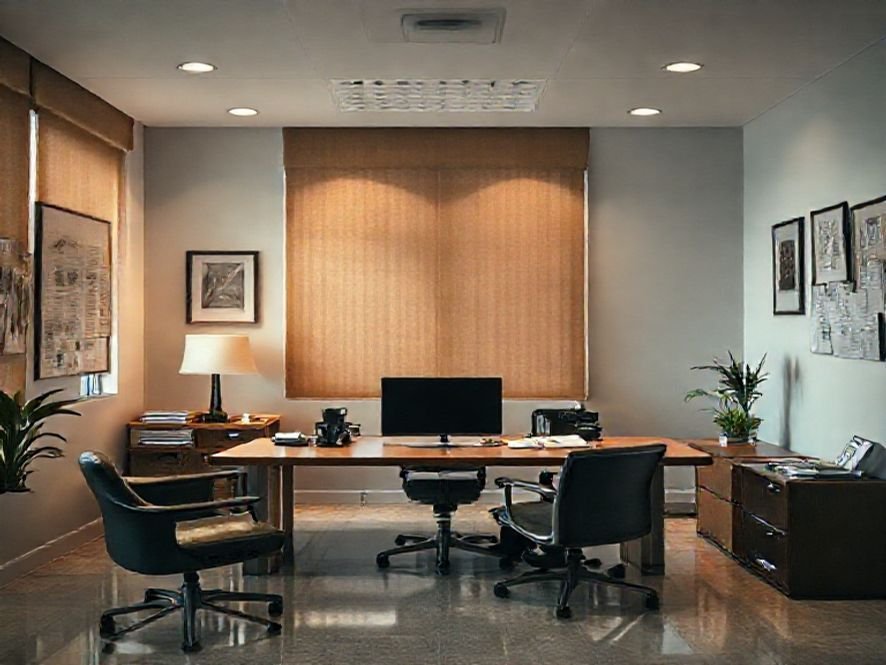 Cadeira de Escritório Compacta vs. Cadeira Executiva: O Foco na Economia de Espaço e Estilo