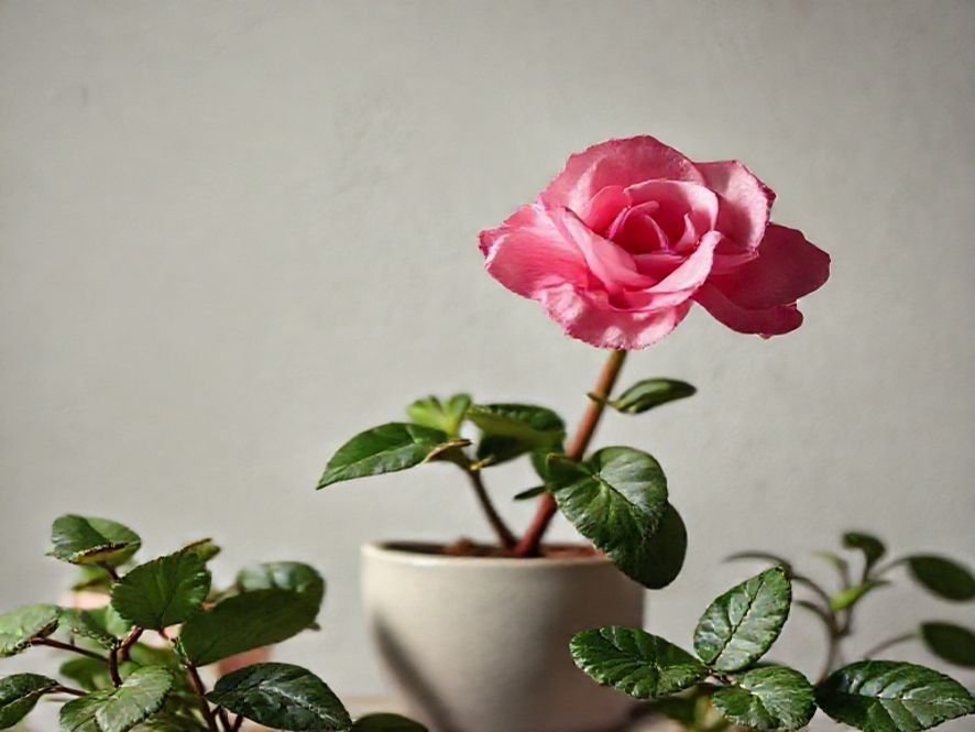Cadeira de Linho Rosa: A Base Durável e as Rodas Silenciosas para o Quarto.