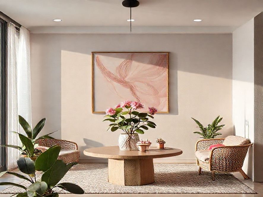 Cadeira de Linho Rosa: O Design Moderno que Se Adapta a Qualquer Decoração.