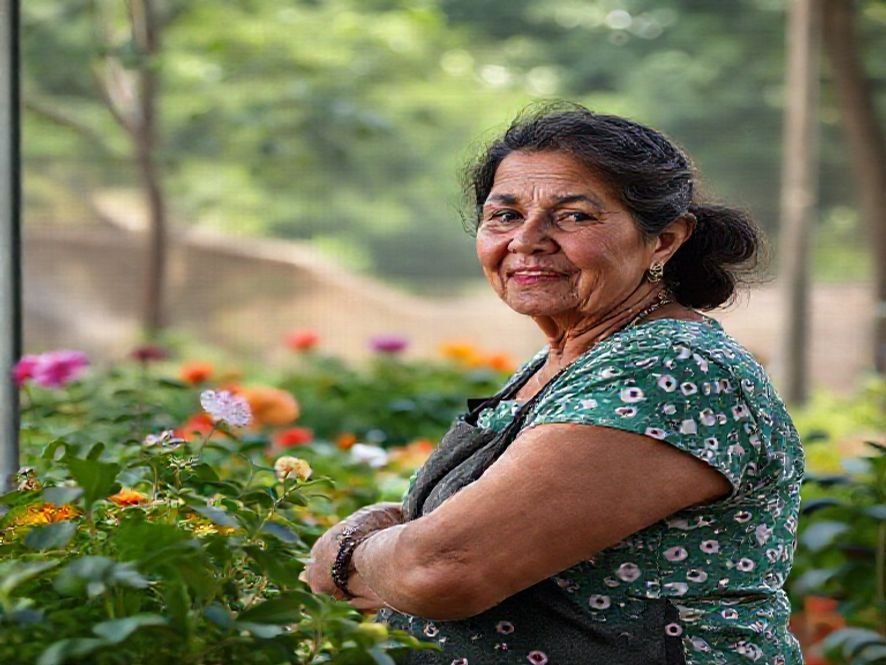 Cadeira de Linho Rosa: O Peso e a Facilidade de Manuseio para Mulheres e Idosos.