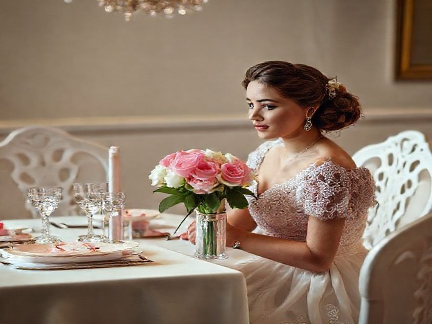 Cadeira de Mesa para Penteadeira: O Linho Rosa e a Elegância no Canto de Maquiagem.