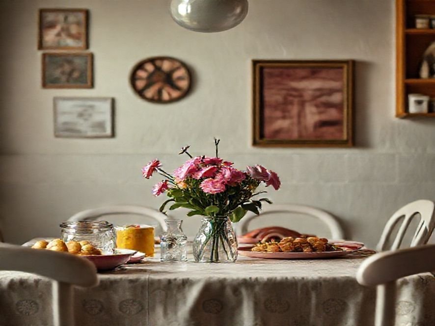 Cadeira de Mesa para Quarto: O Linho Rosa e a Facilidade de Montagem Simples.