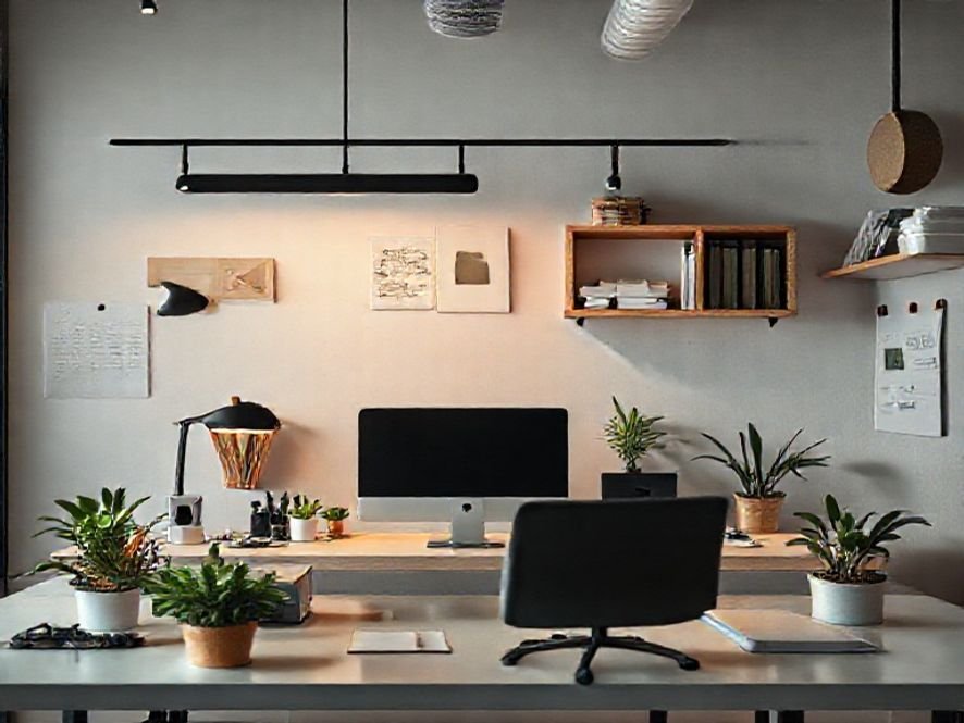 Cadeira de Tecido de Linho: O Impacto do Design Moderno na Produtividade do Home Office.