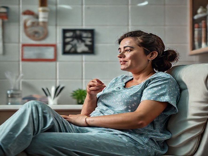 Cadeira Dellamed D65: A Profundidade de 44 cm e o Conforto para a Sentada Prolongada.