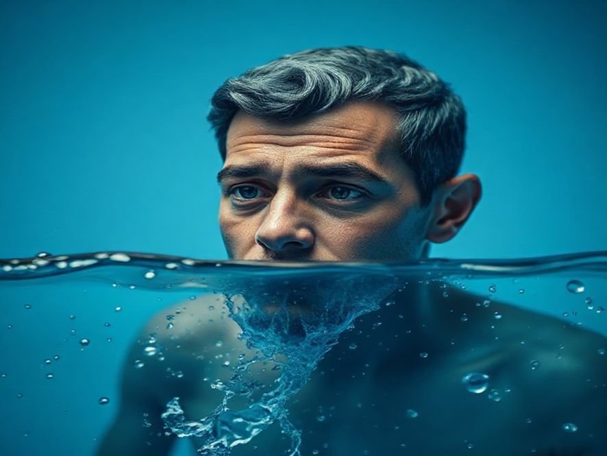 Cadeira Dellamed D65 Azul: A Cor Que Disfarça Manchas de Água e Sabão.