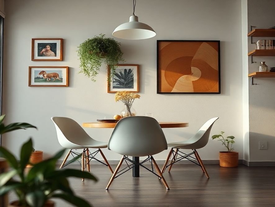 Cadeira Eames DSW: O Foco no Conforto e na Imagem de Sofisticação do Ambiente.