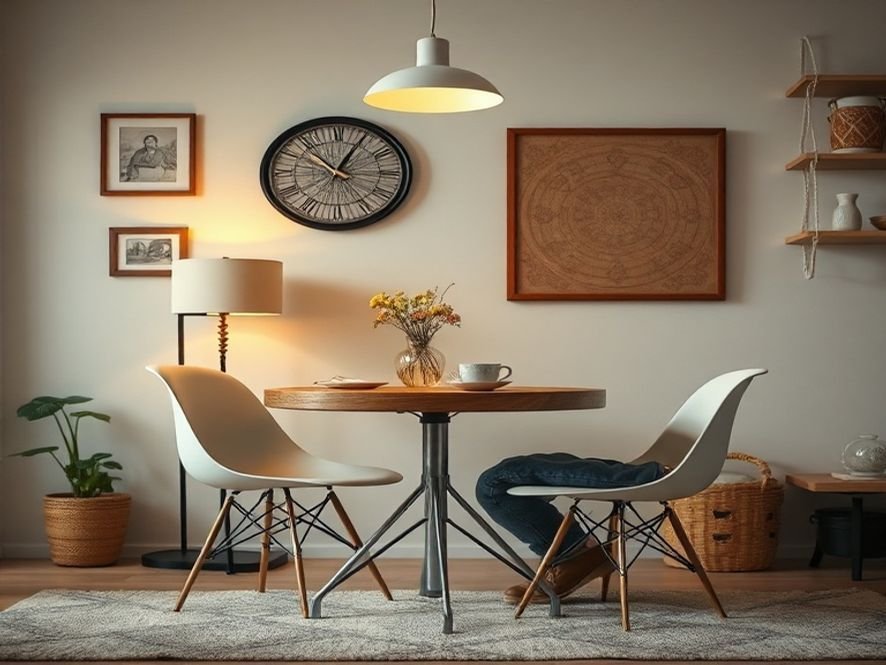 Cadeira Eames DSW: O Foco no Conforto Simples para Refeições e Uso em Família.