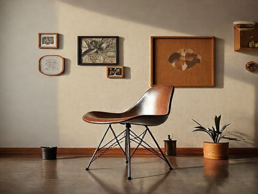 Cadeira Eames DSW: O Que a Cor Preta Adiciona em Distinção ao Ambiente.