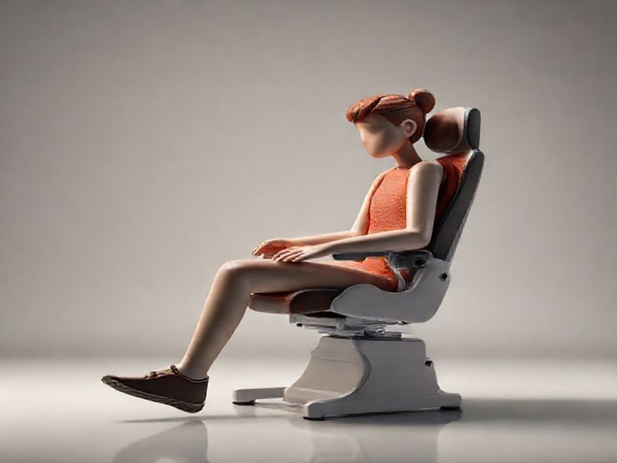 Cadeira Ergonômica 3D: O Travesseiro Extra para o Pescoço e o Conforto Inigualável.