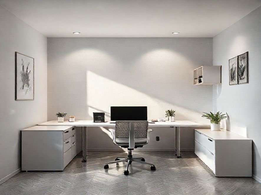 Cadeira Ergonômica Branca e Cinza: Combina com Decoração Minimalista ou High Tech?