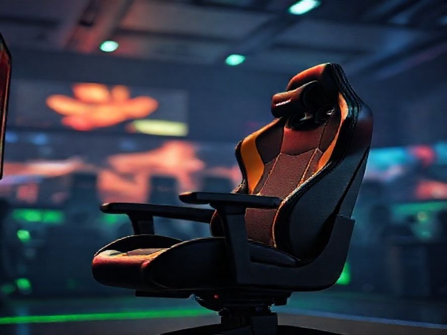 Cadeira Gamer BlackMamba Ergonômica: A Solução para Dores Lombares com 135 Graus de Reclinação.