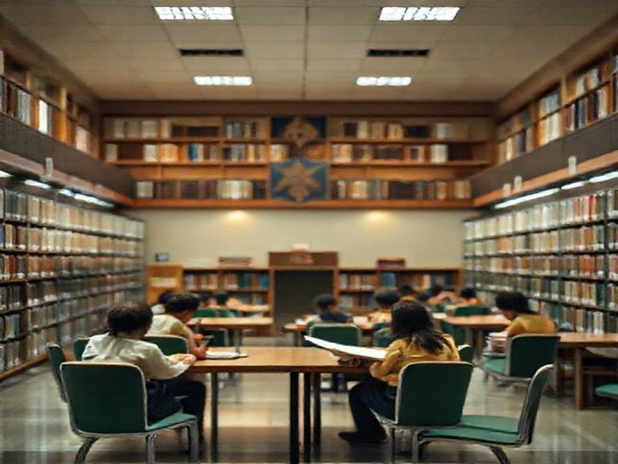 Cadeira Giratória Ajustável: Guia de Uso da Cadeira em Locais como Bibliotecas e Escolas.