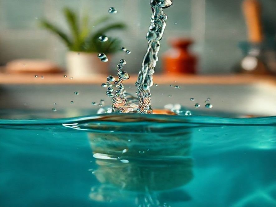 Cadeira Home Office: O Detalhe do Couro à Prova D'água (Fácil Limpeza).