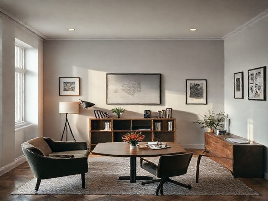 Cadeira Kopenhagen Diretor: A Cadeira Perfeita para um Escritório de Estilo Minimalista Luxuoso.