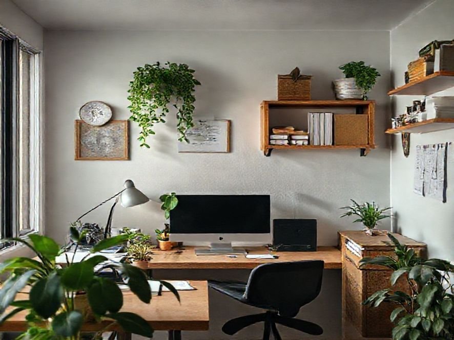 Cadeira LarkLeaves: Como Integrar ao Home Office para uma Imagem Profissional e Organizada?
