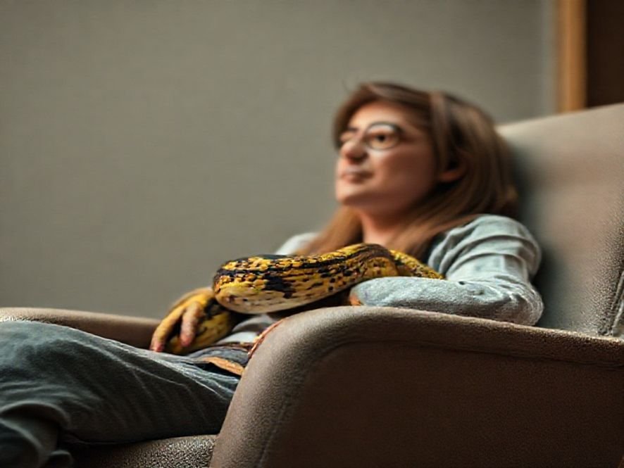 Cadeira Python Fly Deluxe: O Foco na Personalização do Conforto com a Reclinação.