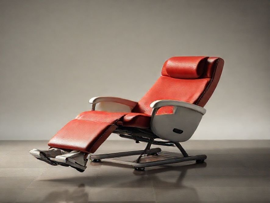 Cadeira Reclinável 170 Graus: Como a Inclinação É Controlada (Alavanca ou Pedal)?