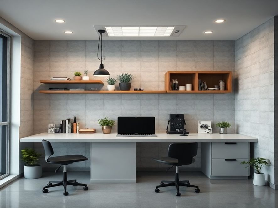 Cadeira Secretária Base Palito Cinza e Preto: Vale o Investimento em Design Fixo e Ergonômico?